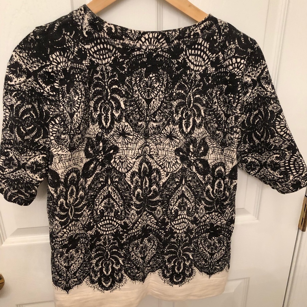 Black and crew sweatshirt-JCrew size large
